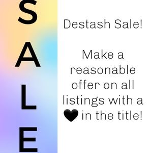 🖤 Destash Sale Make an Offer